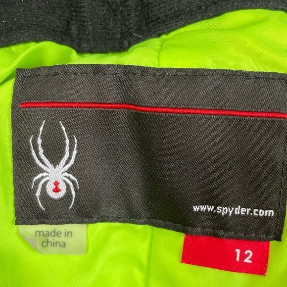 Spyder Black Overall Ski Pants - Picture 11 of 13
